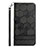 Coque Portefeuille Livre Cuir Etui Clapet Y05B pour Samsung Galaxy A02s Noir