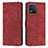 Coque Portefeuille Livre Cuir Etui Clapet Y07X pour Huawei Honor X5 Rouge