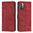 Coque Portefeuille Livre Cuir Etui Clapet Y08X pour Nokia G11 Rouge