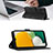 Coque Portefeuille Livre Cuir Etui Clapet YB1 pour Samsung Galaxy A13 5G Petit