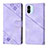 Coque Portefeuille Livre Cuir Etui Clapet YB1 pour Xiaomi Redmi A2 Violet