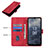 Coque Portefeuille Livre Cuir Etui Clapet YB2 pour Nokia G60 5G Petit