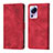 Coque Portefeuille Livre Cuir Etui Clapet YB3 pour Xiaomi Mi 12 Lite NE 5G Rouge