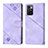 Coque Portefeuille Livre Cuir Etui Clapet YB3 pour Xiaomi Redmi 10 Prime Violet