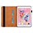 Coque Portefeuille Livre Cuir Etui Clapet YX1 pour Apple iPad Air Petit
