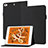 Coque Portefeuille Livre Cuir Etui Clapet YX1 pour Apple iPad Mini 4 Noir