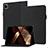 Coque Portefeuille Livre Cuir Etui Clapet YX1 pour Apple iPad Pro 11 (2020) Noir