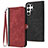 Coque Portefeuille Livre Cuir Etui Clapet YX1 pour Samsung Galaxy S25 Ultra 5G Petit