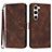 Coque Portefeuille Livre Cuir Etui Clapet YX3 pour Samsung Galaxy S23 5G Petit