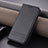 Coque Portefeuille Livre Cuir Etui Clapet YZ1 pour Apple iPhone 14 Pro Max Noir