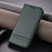 Coque Portefeuille Livre Cuir Etui Clapet YZ1 pour Apple iPhone 14 Pro Max Vert