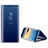 Coque Portefeuille Livre Cuir L01 pour Samsung Galaxy Note 8 Bleu