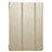 Coque Portefeuille Livre Cuir L02 pour Apple iPad Pro 12.9 Or Petit