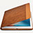 Coque Portefeuille Livre Cuir L06 pour Apple New iPad 9.7 (2018) Marron Petit