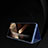 Coque Portefeuille Livre Cuir Miroir Housse Etui Clapet pour Samsung Galaxy S24 Ultra 5G Petit