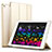 Coque Portefeuille Livre Cuir pour Apple iPad Pro 10.5 Or Petit