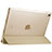 Coque Portefeuille Livre Cuir pour Apple iPad Pro 10.5 Or Petit