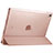 Coque Portefeuille Livre Cuir pour Apple iPad Pro 10.5 Or Rose Petit