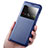 Coque Portefeuille Livre Cuir pour Huawei Nova Plus Bleu Petit