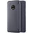 Coque Portefeuille Livre Cuir pour Motorola Moto G5 Plus Noir