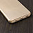 Coque Portefeuille Livre Cuir pour Samsung Galaxy C7 Pro C7010 Or Petit