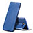 Coque Portefeuille Livre Cuir pour Samsung Galaxy C9 Pro C9000 Bleu