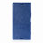 Coque Portefeuille Livre Cuir pour Sony Xperia XZ Premium Bleu Petit