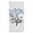 Coque Portefeuille Motif Fantaisie Livre Cuir Etui Clapet B01F pour Samsung Galaxy A70S Blanc
