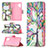 Coque Portefeuille Motif Fantaisie Livre Cuir Etui Clapet B01F pour Samsung Galaxy M32 5G Petit