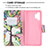 Coque Portefeuille Motif Fantaisie Livre Cuir Etui Clapet B01F pour Samsung Galaxy M32 5G Petit