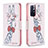 Coque Portefeuille Motif Fantaisie Livre Cuir Etui Clapet B01F pour Xiaomi Poco M4 Pro 5G Petit