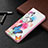 Coque Portefeuille Motif Fantaisie Livre Cuir Etui Clapet B03F pour Samsung Galaxy S23 Ultra 5G Rose Rouge