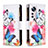 Coque Portefeuille Motif Fantaisie Livre Cuir Etui Clapet B04F pour Xiaomi Mi 12 5G Colorful