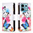 Coque Portefeuille Motif Fantaisie Livre Cuir Etui Clapet B04F pour Xiaomi Redmi Note 13 Pro 5G Petit