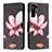 Coque Portefeuille Motif Fantaisie Livre Cuir Etui Clapet B09F pour Samsung Galaxy S21 Plus 5G Petit