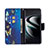 Coque Portefeuille Motif Fantaisie Livre Cuir Etui Clapet B09F pour Samsung Galaxy S24 5G Petit