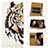 Coque Portefeuille Motif Fantaisie Livre Cuir Etui Clapet D02Y pour Sony Xperia 1 V Petit