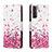 Coque Portefeuille Motif Fantaisie Livre Cuir Etui Clapet H01X pour Samsung Galaxy S22 Plus 5G Petit