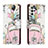 Coque Portefeuille Motif Fantaisie Livre Cuir Etui Clapet H02X pour Samsung Galaxy A04s Petit