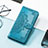 Coque Portefeuille Motif Fantaisie Livre Cuir Etui Clapet H06 pour Apple iPhone 14 Petit