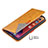 Coque Portefeuille Motif Fantaisie Livre Cuir Etui Clapet L04 pour Apple iPhone 14 Jaune Petit