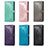 Coque Portefeuille Motif Fantaisie Livre Cuir Etui Clapet pour Samsung Galaxy M13 5G Petit