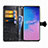 Coque Portefeuille Motif Fantaisie Livre Cuir Etui Clapet pour Samsung Galaxy S20 Ultra 5G Petit