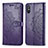 Coque Portefeuille Motif Fantaisie Livre Cuir Etui Clapet pour Xiaomi Redmi 9i Violet