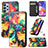 Coque Portefeuille Motif Fantaisie Livre Cuir Etui Clapet S02D pour Samsung Galaxy A23 4G Petit