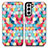 Coque Portefeuille Motif Fantaisie Livre Cuir Etui Clapet S02D pour Samsung Galaxy S22 Plus 5G Colorful
