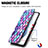 Coque Portefeuille Motif Fantaisie Livre Cuir Etui Clapet S02D pour Samsung Galaxy S22 Plus 5G Petit