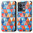 Coque Portefeuille Motif Fantaisie Livre Cuir Etui Clapet S02D pour Xiaomi Redmi Note 13 5G Marron Petit