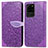 Coque Portefeuille Motif Fantaisie Livre Cuir Etui Clapet S04D pour Samsung Galaxy S20 Ultra Petit