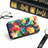 Coque Portefeuille Motif Fantaisie Livre Cuir Etui Clapet S06D pour Sharp Aquos R8s Pro Petit